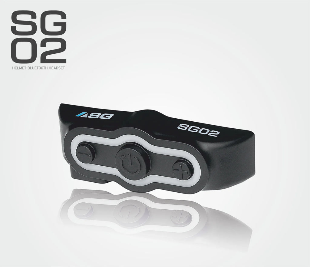ASG SG-02 Bluetooth Helmet Headset - TTT Moto