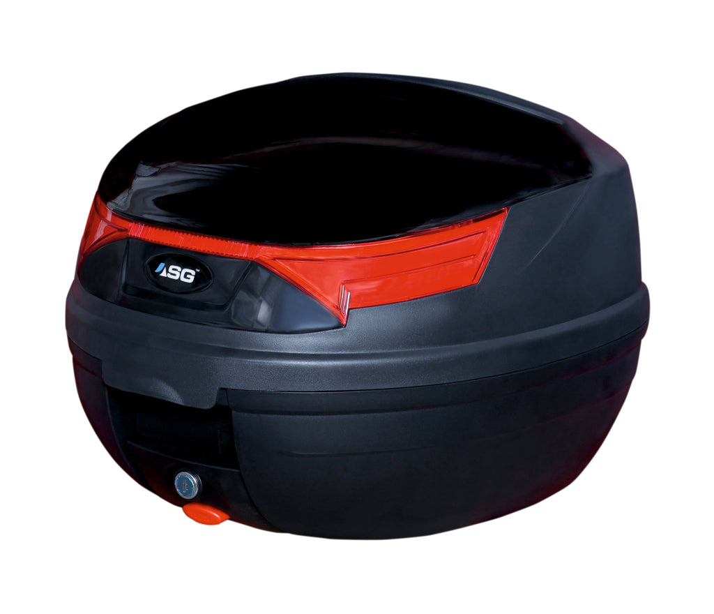 ASG SG-30 32L Motorcycle Top Box | Full-Face Helmet Storage
