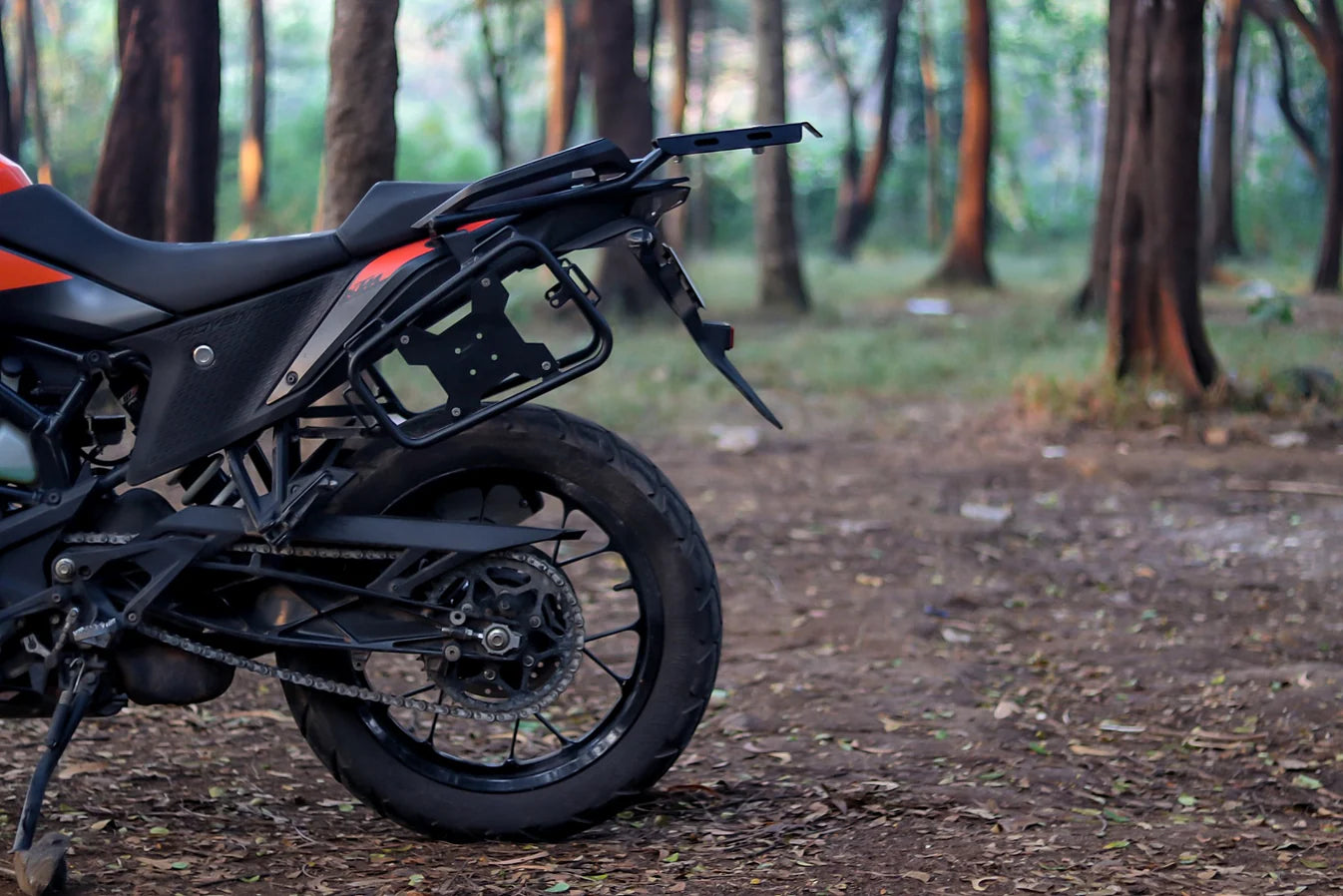 KTM Adventure 390 (Old) Saddle Stays with Aluminium Plates