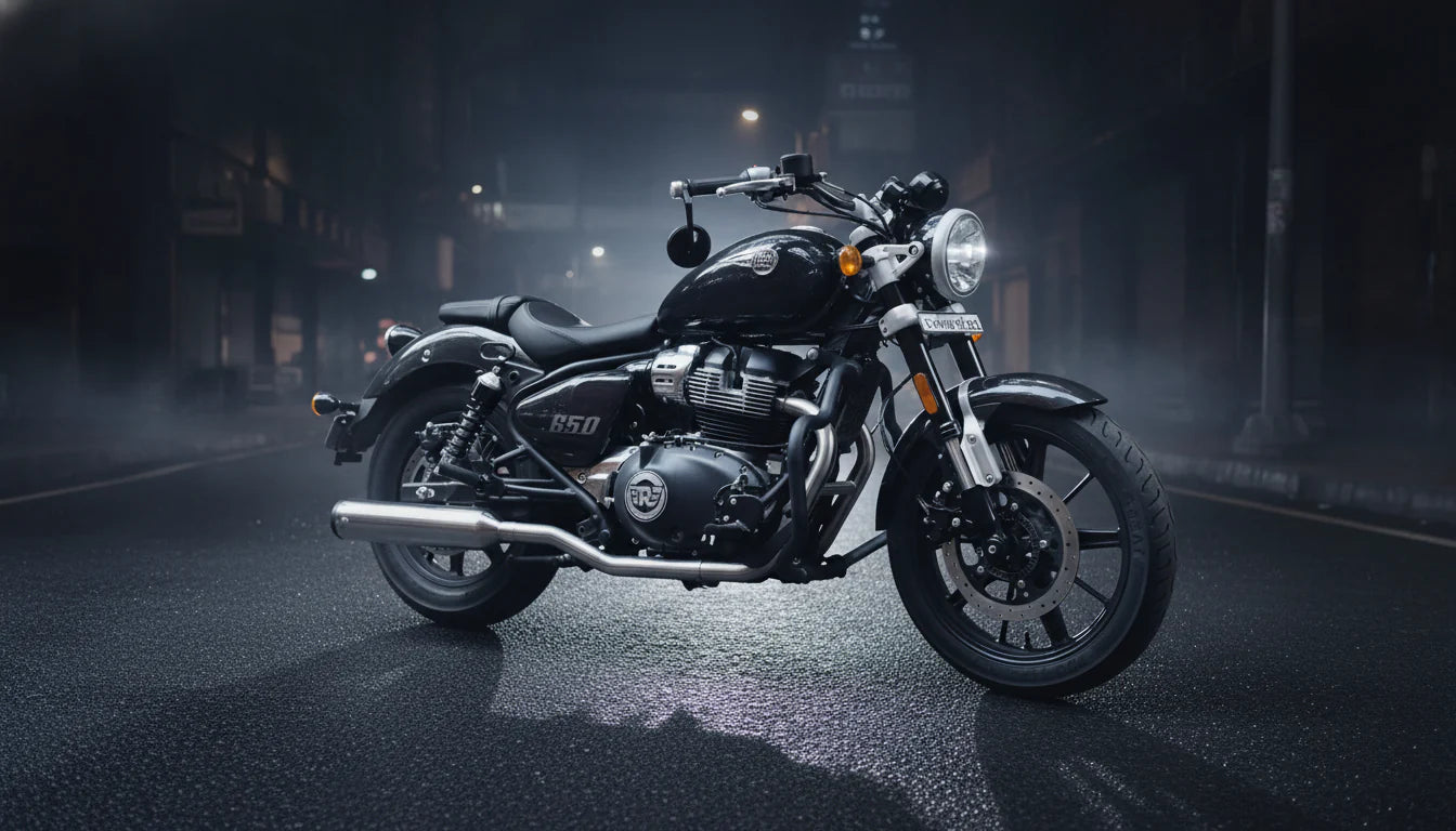 Royal Enfield Super Meteor 650 2x2 Full System Exhaust (4 O2 Sensors)