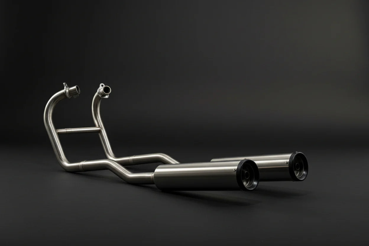 Royal Enfield Super Meteor 650 2x2 Full System Exhaust (4 O2 Sensors)