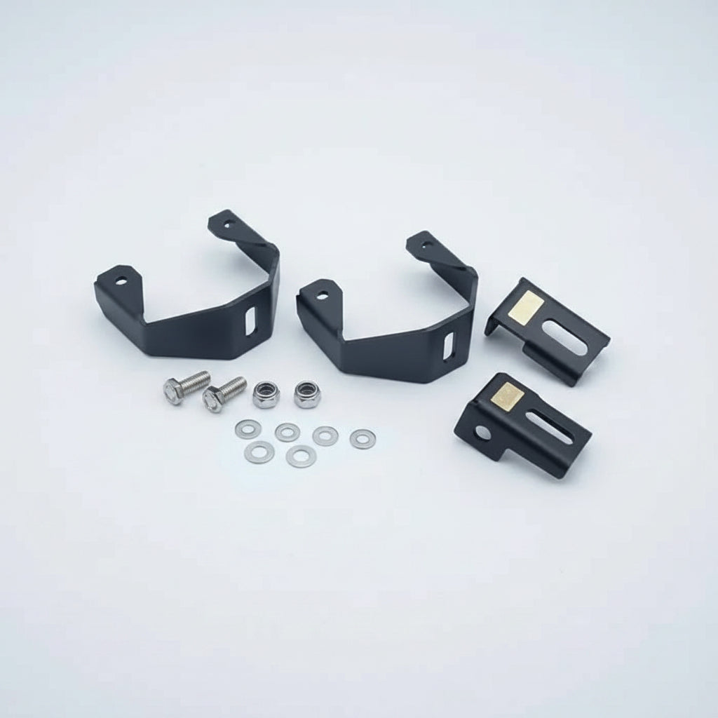 MADDOG Auxiliary Light Clamps for Royal Enfield Interceptor 650 & Himalayan
