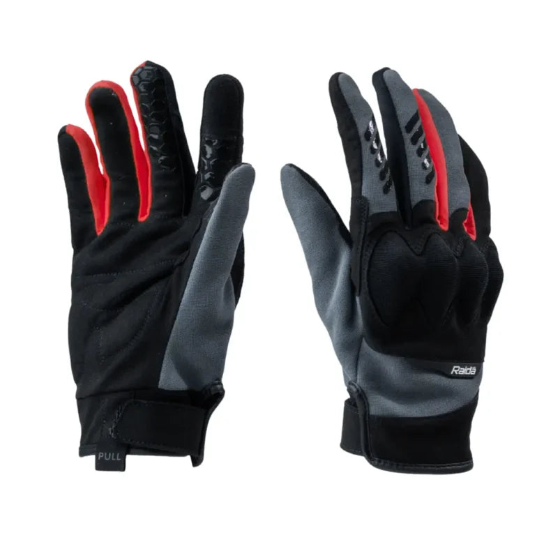 Raida Trailcraft Off Road Gloves Red