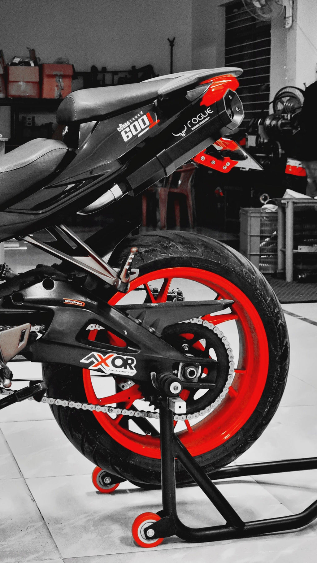 Barrel Rogue Benelli 600i - Barrel Exhaust