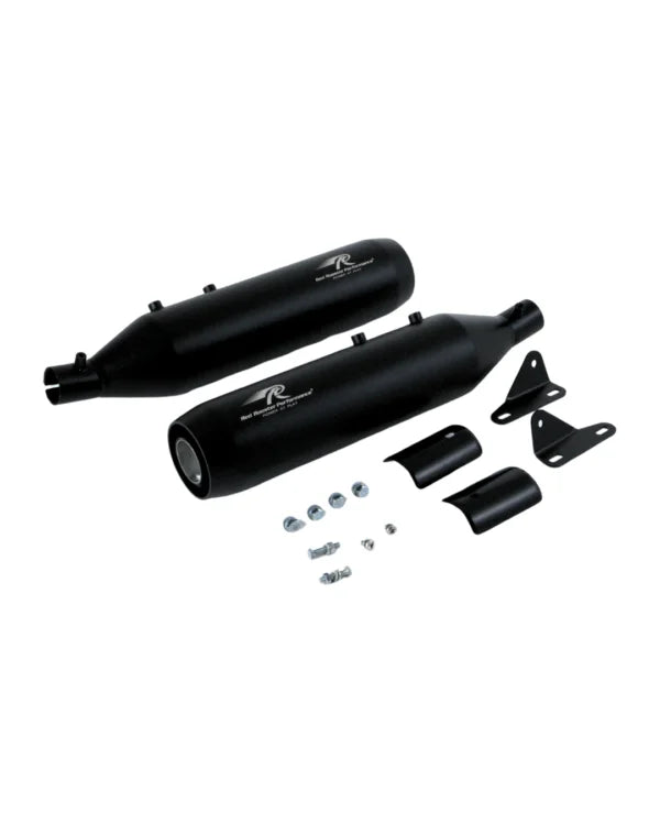 Red Rooster Performance Astral Exhaust for Royal Enfield Shotgun 650 – Black