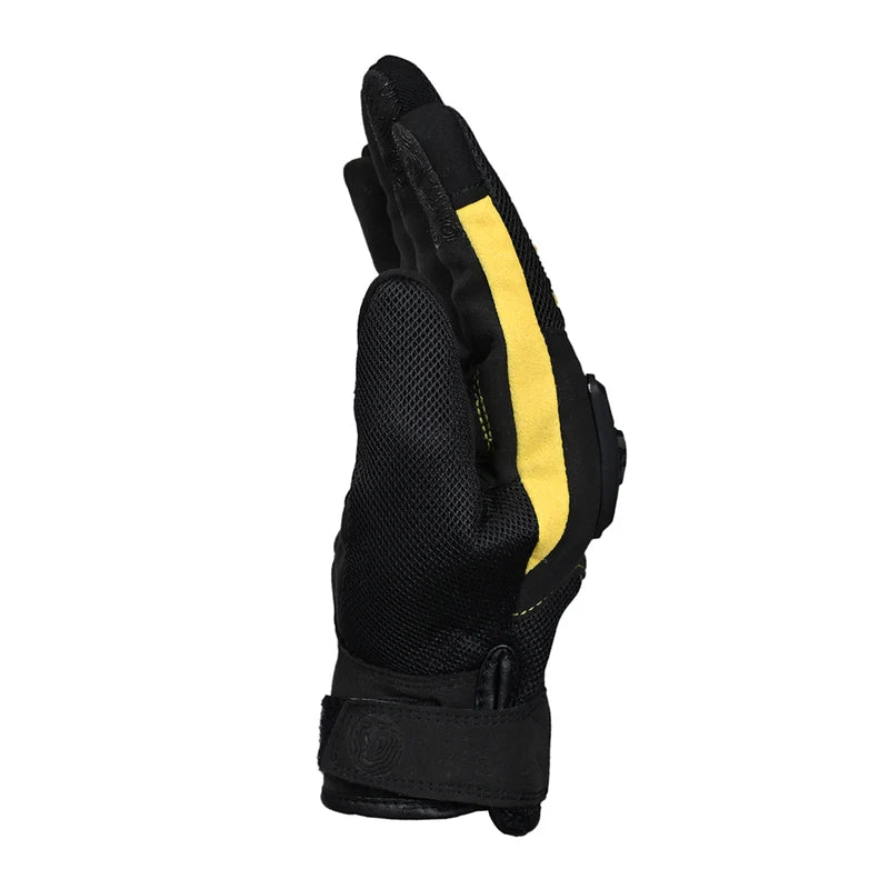 Reise Strada Yellow Motorcycle Riding Gloves