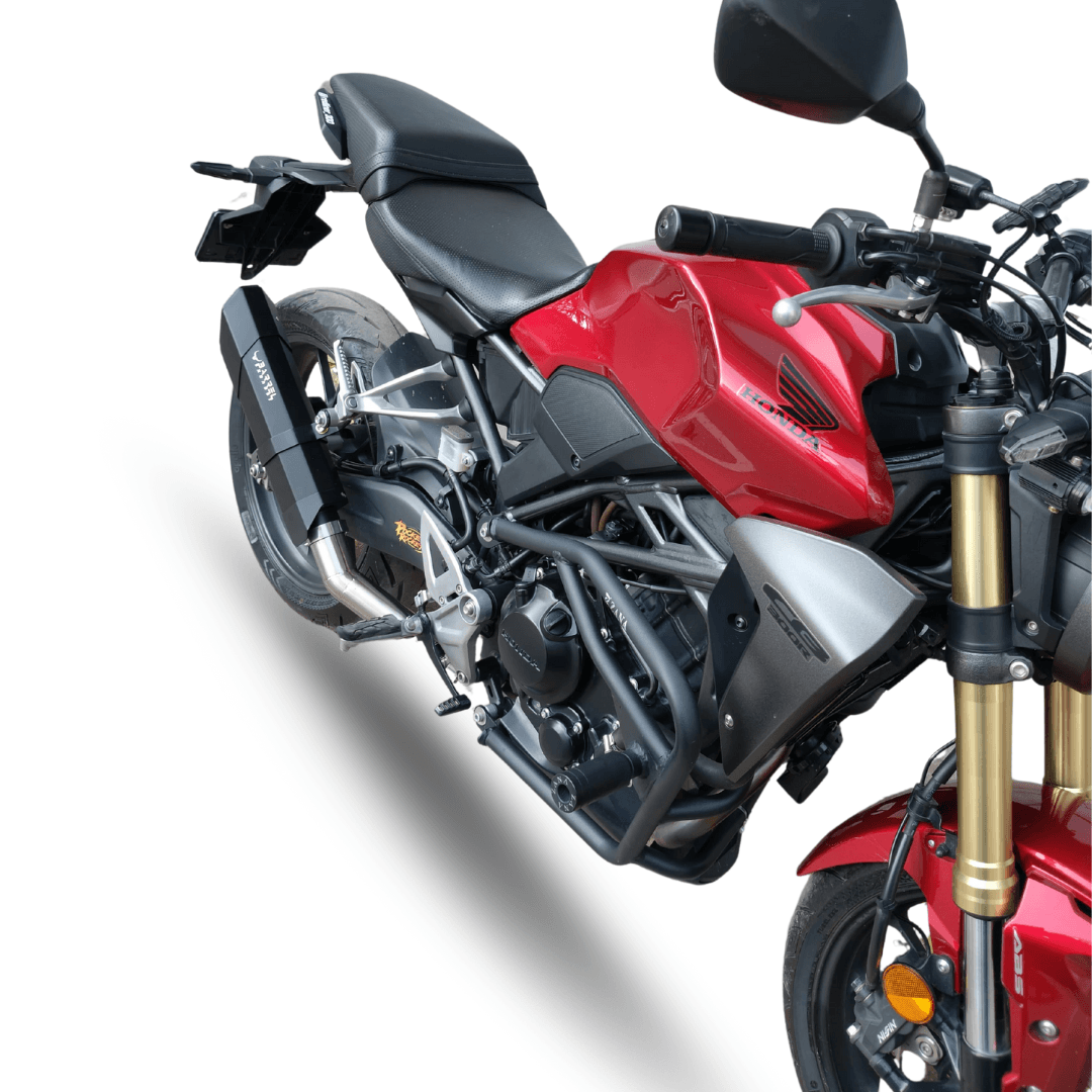 Rogue 2.0 for Honda CB 300R with link pipe - Barrel Exhaust