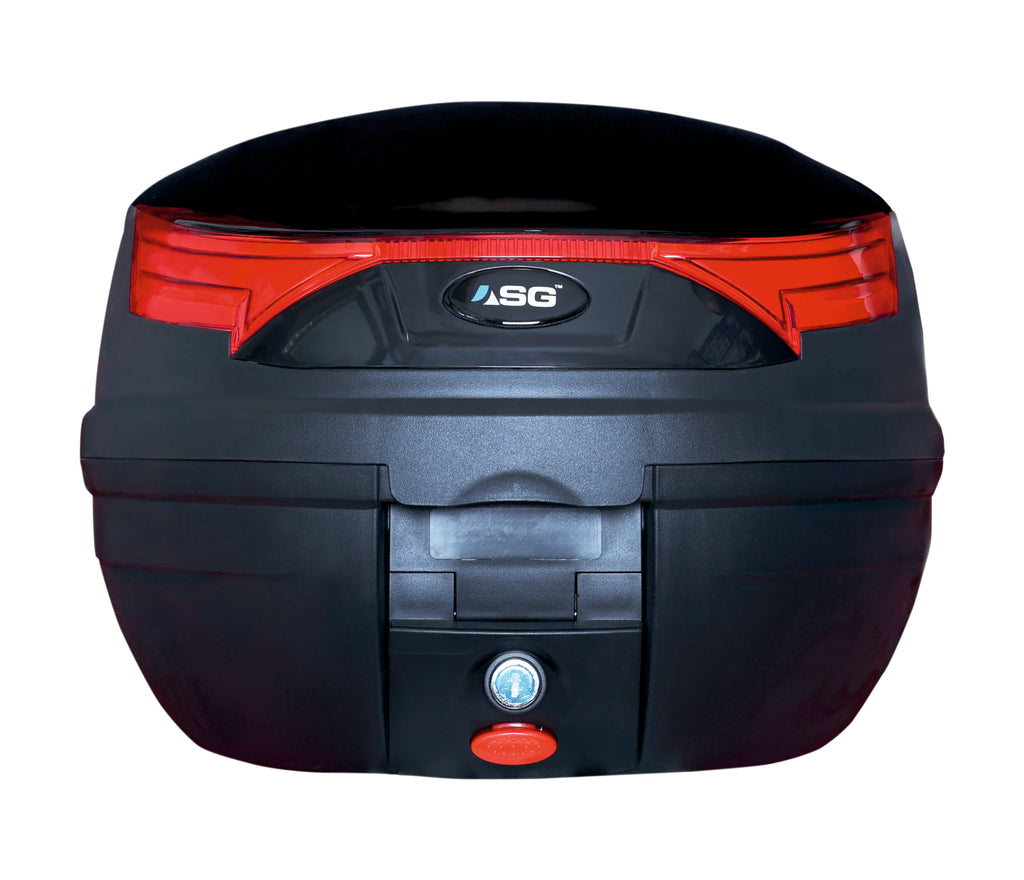 ASG SG-30 32L Motorcycle Top Box | Full-Face Helmet Storage