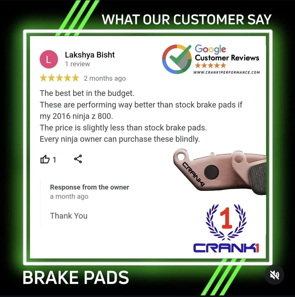 Sintered Brake Pads For Triumph Speed Twin 1200 (2019-2020) - Rear - CB412 - 1 Set - CRANK1