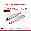 Red Rooster Performance Astral Pro Exhaust for Royal Enfield Super Meteor 650