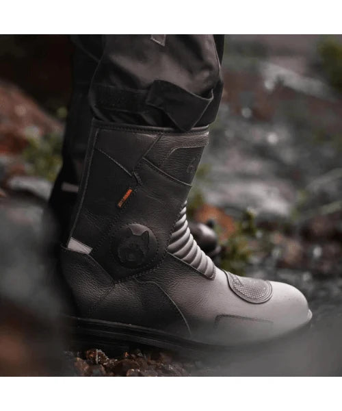 Amaroq Viktor Mid Motorcycle Riding Boots | Reinforced Ankle, Heel & Toe Protection | Anti-Slip Sole |Touring & Urban Riding