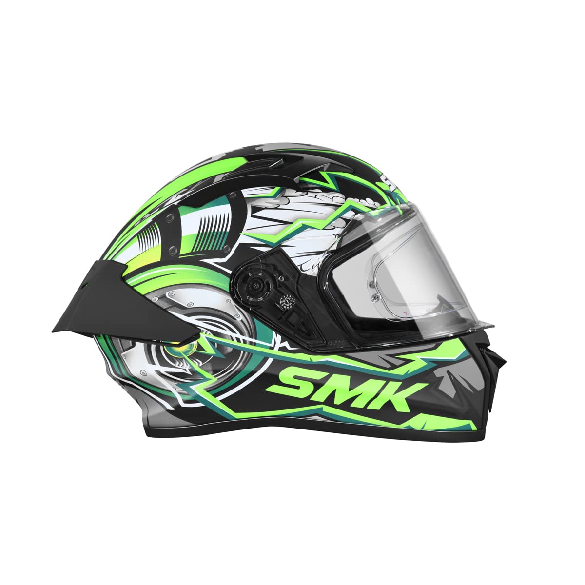 SMK Stellar Sports Stage Full Face Helmet | ECE 22.06 Certified GRPS (MA286)