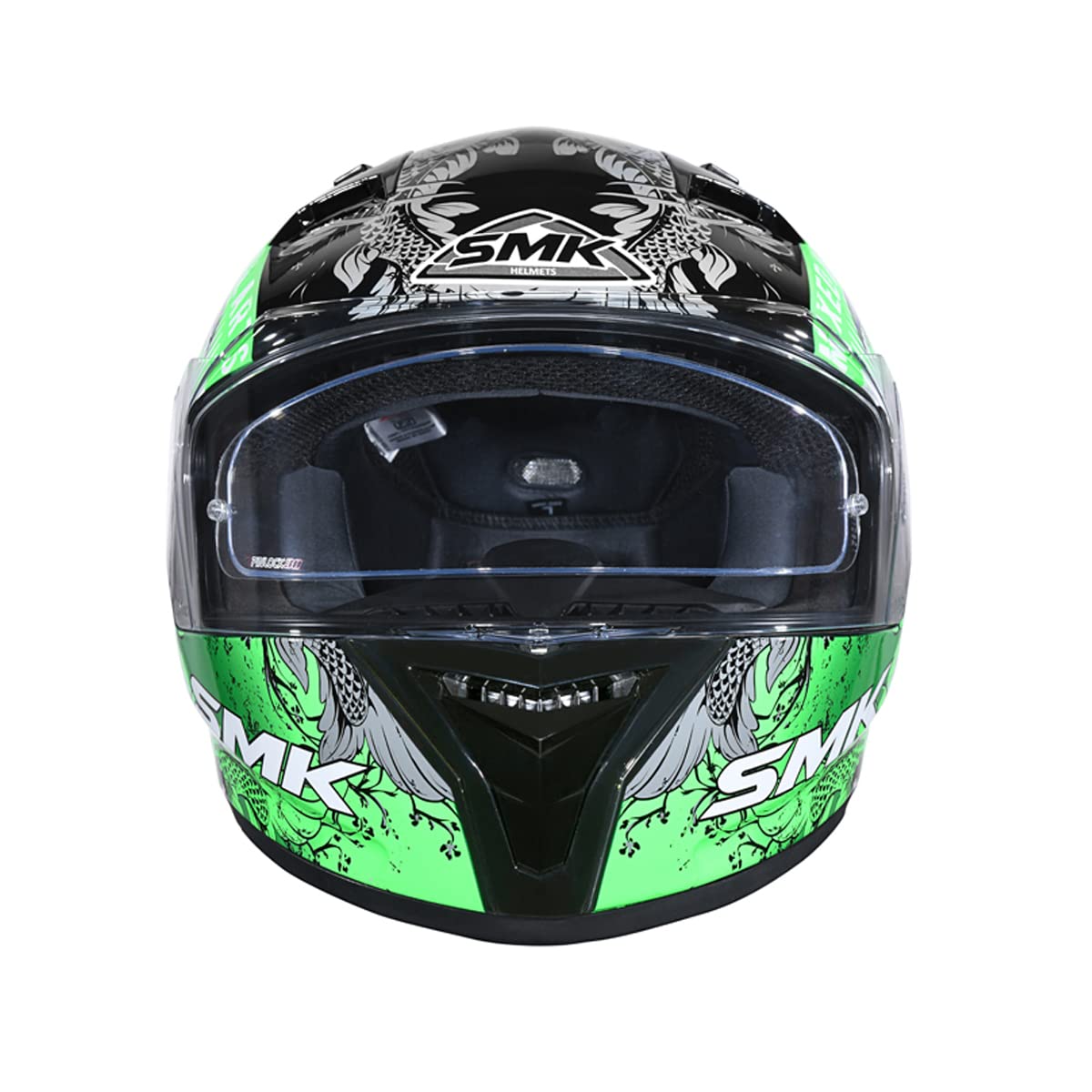 SMK Stellar Samurai Full Face Helmet | ECE 22.06 Certified | (MA268)