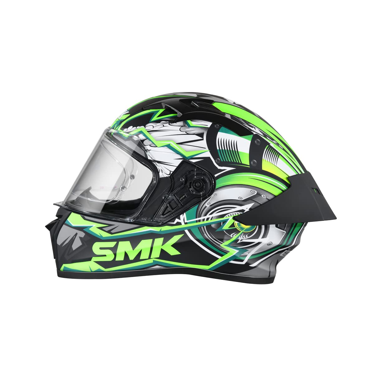 SMK Stellar Sports Stage Full Face Helmet | ECE 22.06 Certified GRPS (MA286)