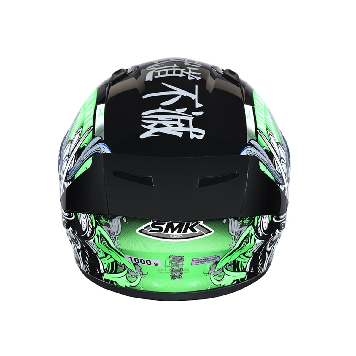 SMK Stellar Samurai Full Face Helmet | ECE 22.06 Certified | (MA268)