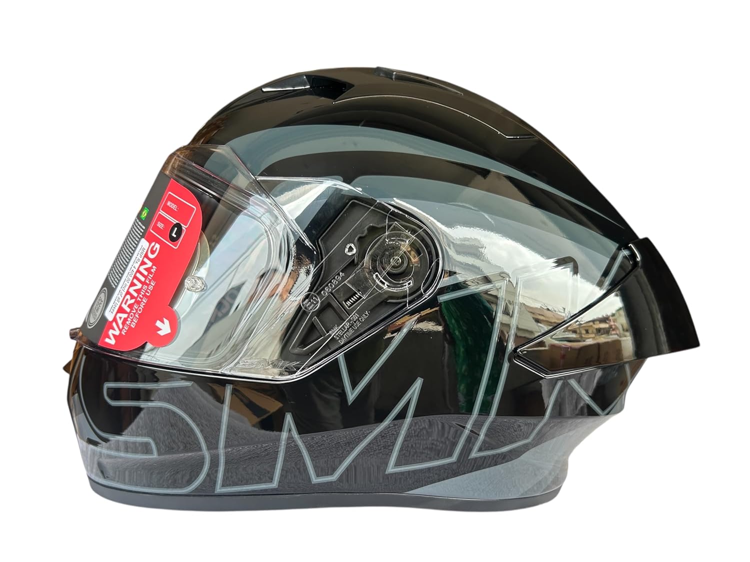 SMK Stellar Stage Full Face Helmet | ECE 22.06 Certified Sport Touring Helmet GRPS (GL262)