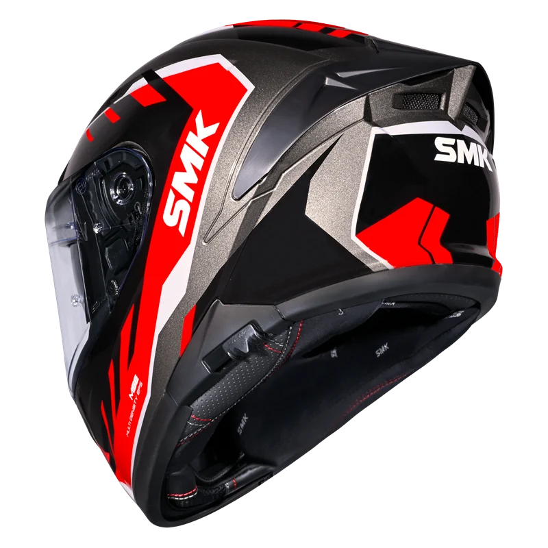 SMK Typhoon Aerot Full Face Helmet – ECE 22.06, ISI & DOT Certified Graphic (MA632)