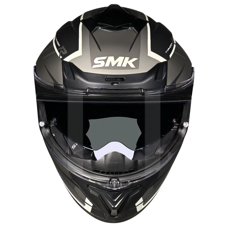 SMK Typhoon Aerot Full Face Helmet – ECE 22.06, ISI & DOT Certified Graphic (MA266)
