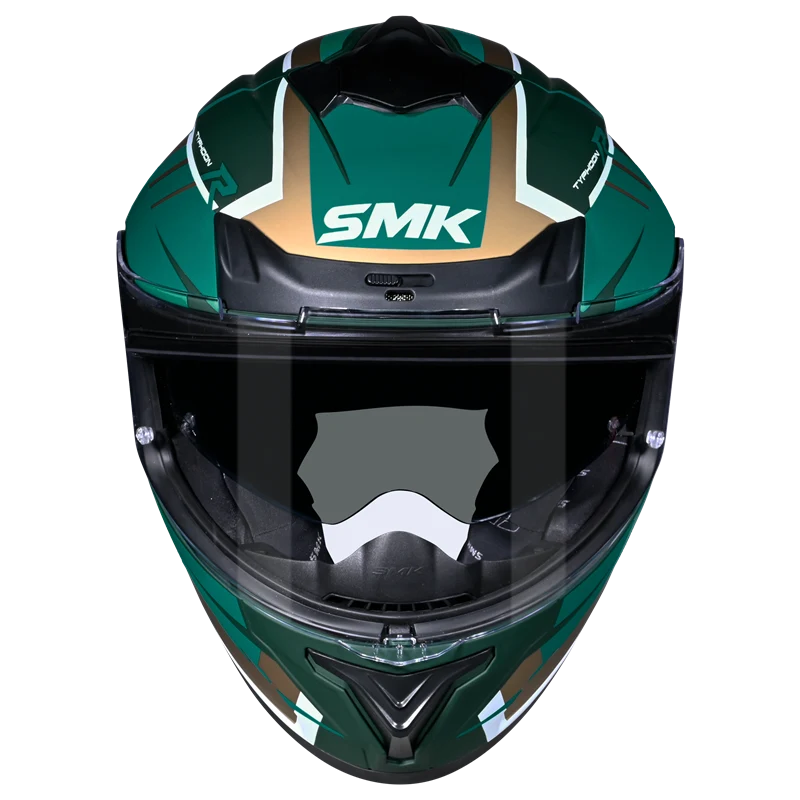 SMK Typhoon Aerot Full Face Helmet – ECE 22.06, ISI & DOT Certified Graphic (MA878)