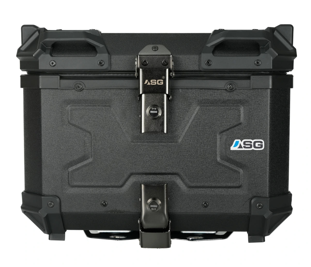 ASG AG45 45L Aluminium Top Box – Carbon Fibre Black