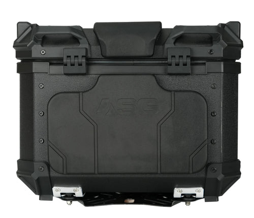 ASG AG45 45L Aluminium Motorcycle Top Box – Sand Grey