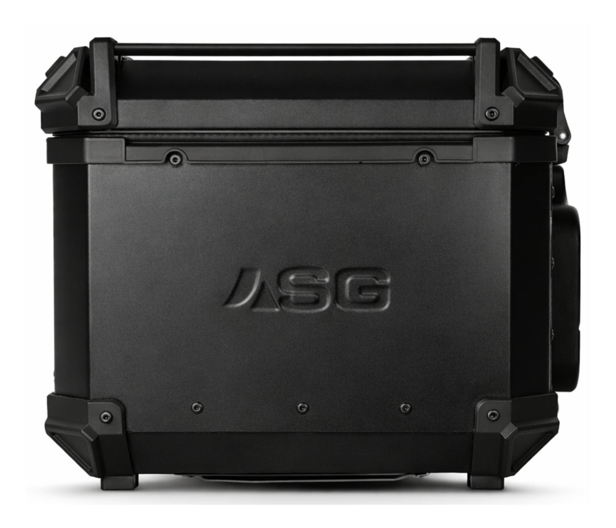 ASG AG55 55L Aluminium Motorcycle Top Box – Black