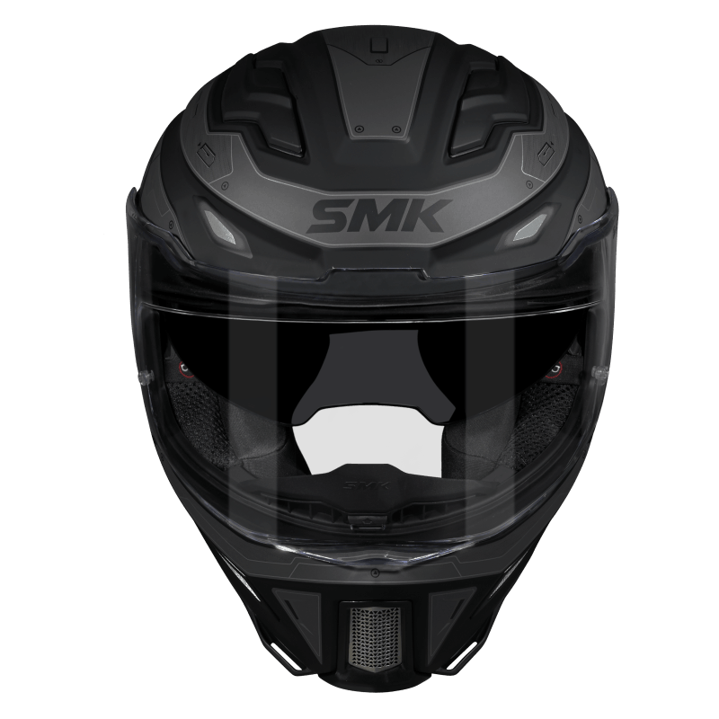 SMK Agnar Cyborg Full Face Helmet | ECE 22.06 Certified Motorcycle Helmet | GRPS (MA266)
