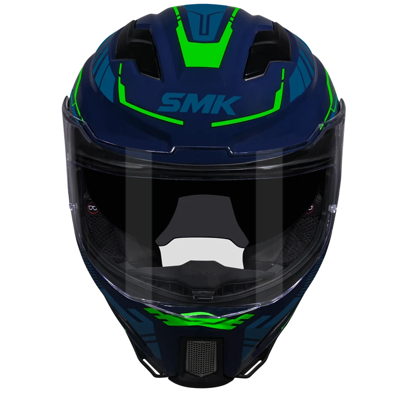 SMK Agnar Tektron Full Face Helmet | ECE 22.06 Certified | GRPS (MA558)