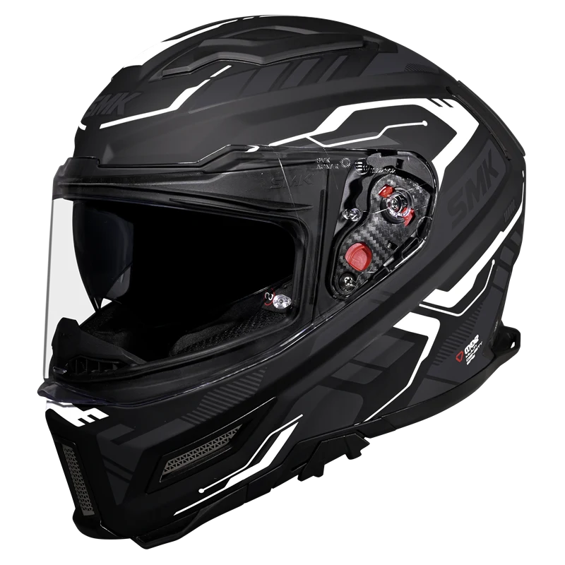 SMK Agnar Tektron Full Face Helmet | ECE 22.06 Certified | GRPS (MA261)