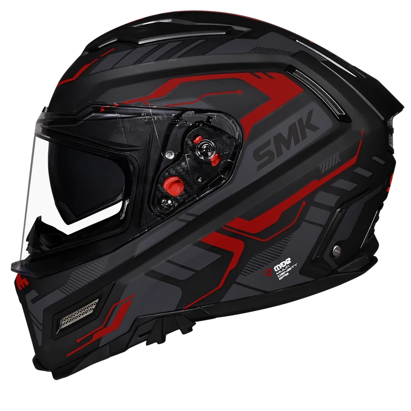 SMK Agnar Tektron Full Face Helmet | ECE 22.06 Certified | GRPS (MA263)
