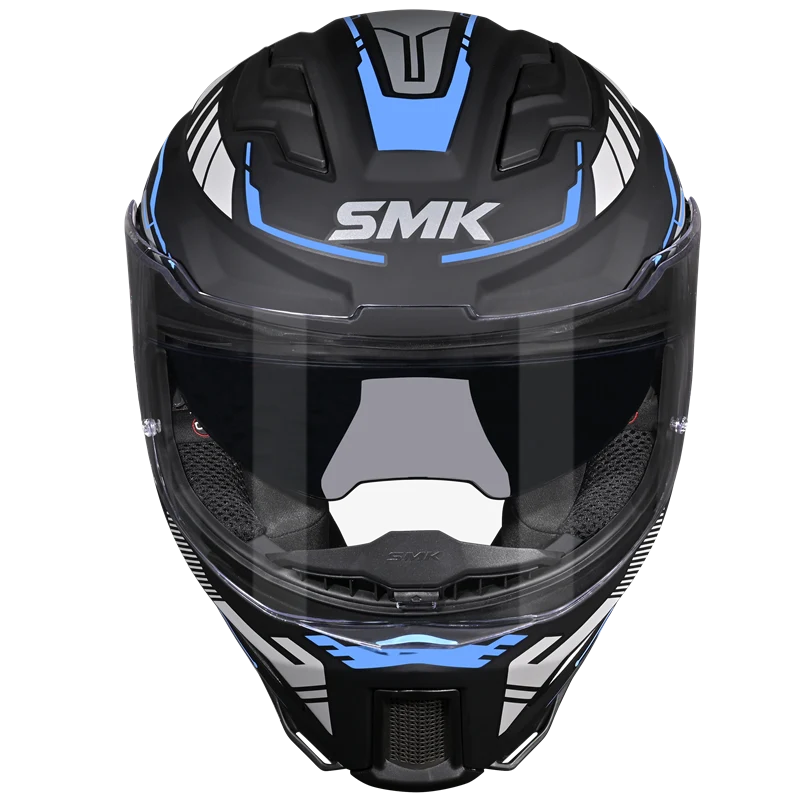 SMK Agnar Tektron Full Face Helmet | ECE 22.06 Certified | GRPS (MA265)