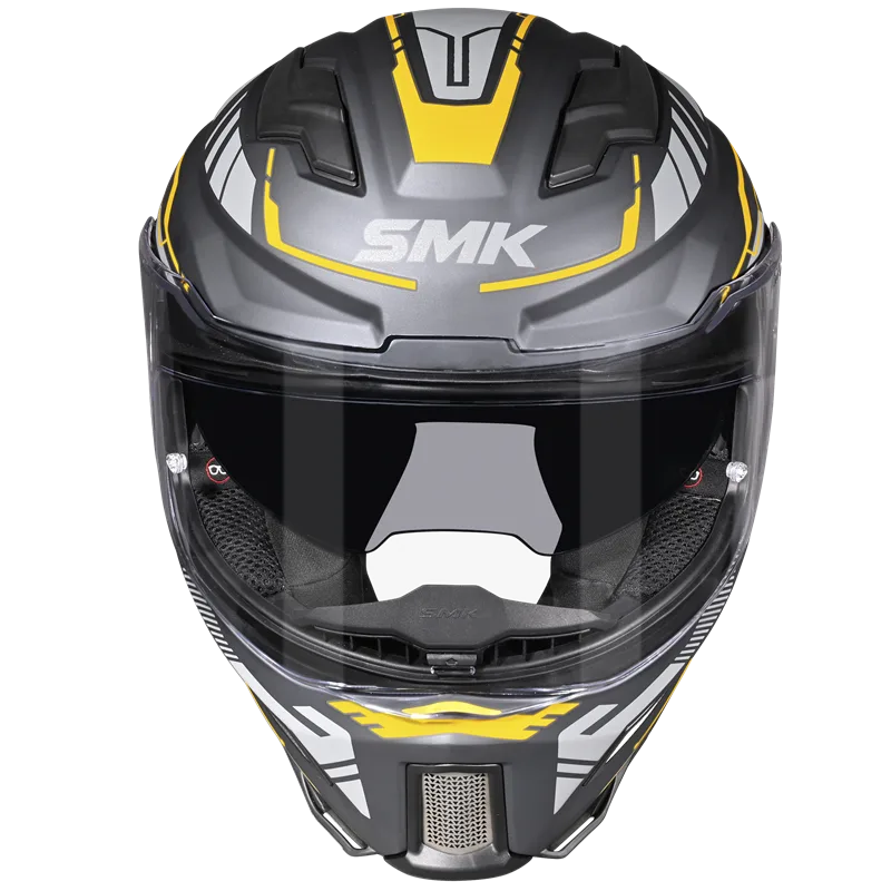 SMK Agnar Tektron Full Face Helmet | ECE 22.06 Certified | GRPS (MA664)