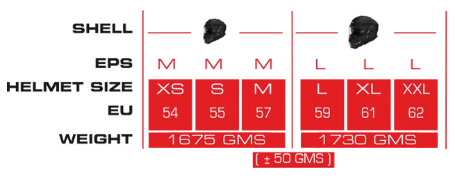 SMK Agnar Cyborg Full Face Helmet | ECE 22.06 Certified Motorcycle Helmet | GRPS (GL267)