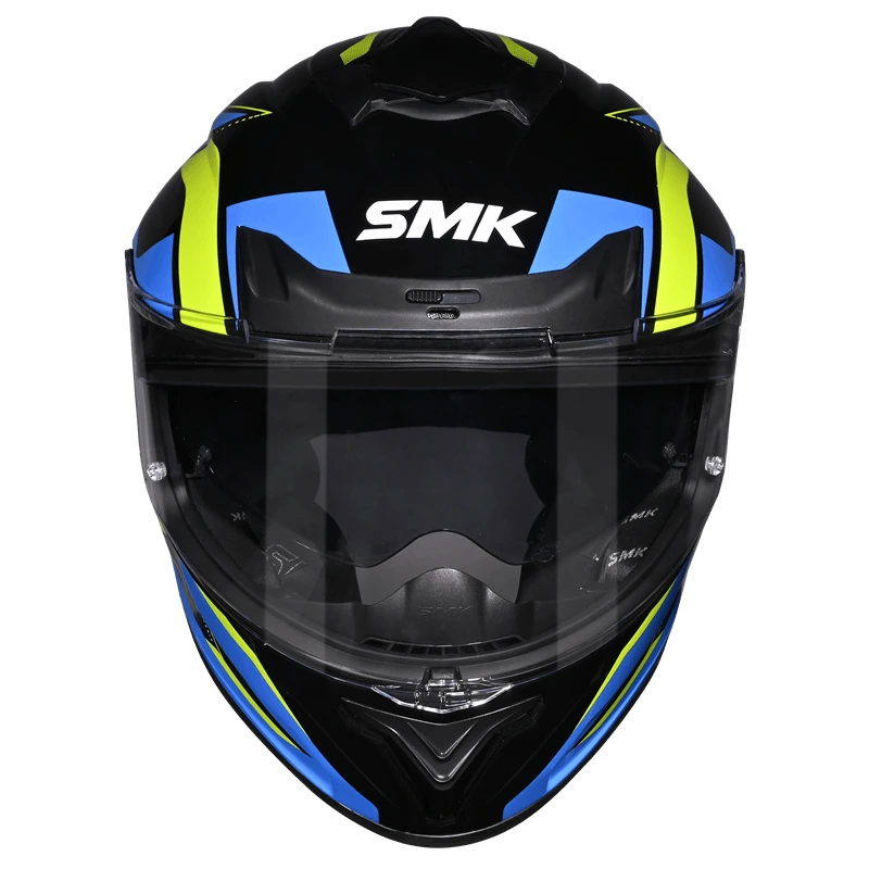 SMK Typhoon Azonix Full Face Helmet – ECE 22.06, ISI & DOT Certified GRPS (GL257)