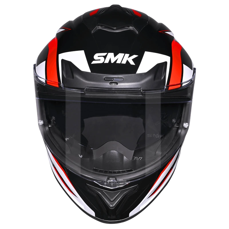 SMK Typhoon Azonix Full Face Helmet – ECE 22.06, ISI & DOT Certified Graphic (GL213)
