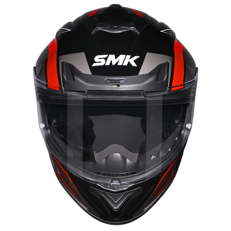 SMK Typhoon Azonix Full Face Helmet – ECE 22.06, ISI & DOT Certified GRPS (MA263)