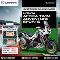 Sintered  Brake Pads For Honda Africa Twin Adventure Sports (2020-2022) - Front - CB976 - 2 Sets - CRANK1