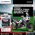 Sintered Brake Pads For Honda Africa Twin Adventure Sports (2020-2022) - Rear - CB471 - 1 Set - CRANK1