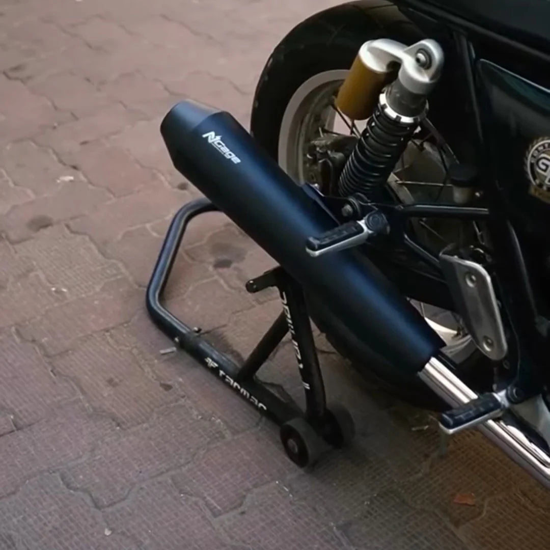 N-Gage Roxor Slip-On Exhaust for Royal Enfield Interceptor 650 / Continental GT 650