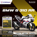Ceramic Brake Pads For BMW G 310 RR - Front - CRM8609 - 1 Set - CRANK1