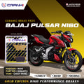 Ceramic Brake Pads For Bajaj Pulsar N160 (2022-2025) - Rear - CRM4174 - 1 Set - CRANK1