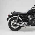 BE-25 Bass Master Exhaust for Honda CB/GB 350 Hness — Deep Bass, Stock Heat Shield Fit