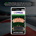 Sintered Brake Pads For Triumph Street Triple 765 RS (2018) - Front - CB744 - 2 Sets - CRANK1