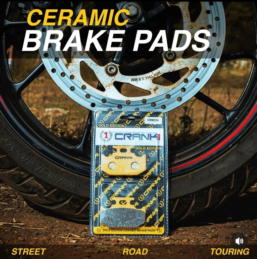Ceramic Brake Pads For Yamaha R15 V4 (2022-2023) - Front - CRM479 - 1 Set - CRANK1