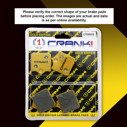 Ceramic Brake Pads For BMW S 1000 R (2018-2020) - Front - CRM689 - 2 Sets - CRANK1