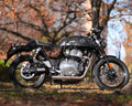 Royal Enfield Interceptor / Continental GT 650 2x1 Full System Exhaust - Short Can (2 O2 Sensors)
