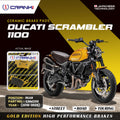Ceramic Brake Pads For Ducati Scrambler 1100 (2018-2025) - Rear - CRM359 - 1 Set - CRANK1