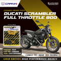 Ceramic Brake Pads For Ducati Scrambler Full Throttle 800 (2023 Onwards) - Rear - CRM359 - 1 Set - CRANK1