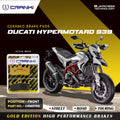 Ceramic Brake Pads For Ducati Hypermotard 939 - Front - CRM0709 - 2 Sets - CRANK1