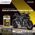 Ceramic Brake Pads For Ducati Streetfighter V4S - Rear - CRM469 - 1 Set - CRANK1
